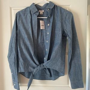 NWT jcrew shirt size XXS
